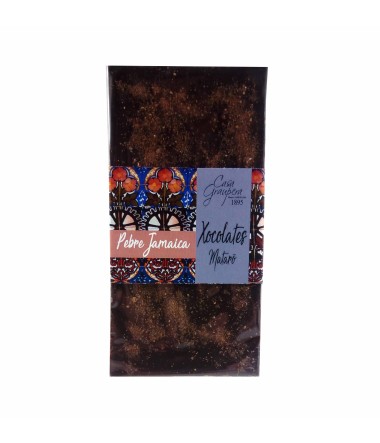 Xocolata negra i pebre de Jamaica