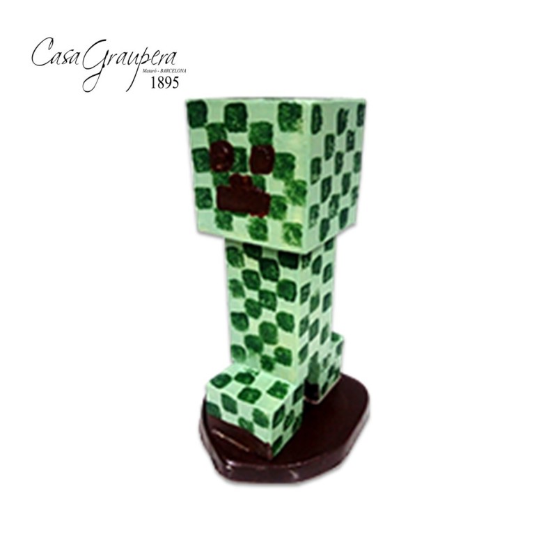 Creeper Minecraft Figura 3D