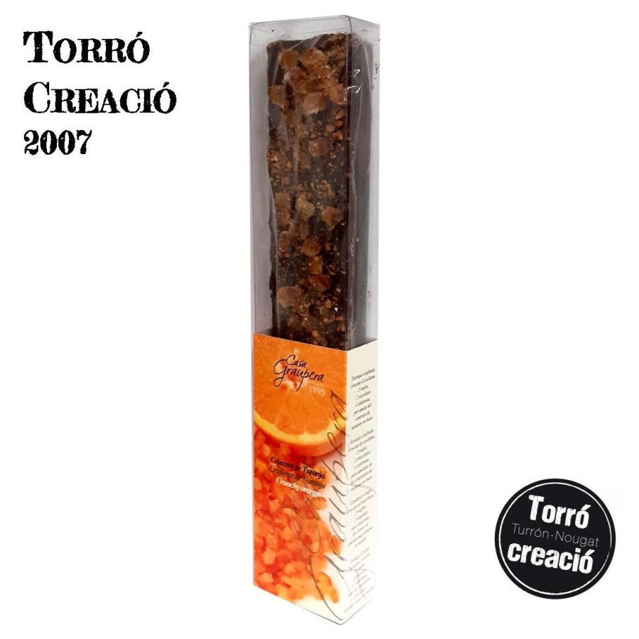 Turrón Creación 2007 - Crujiente de Naranja Grande
