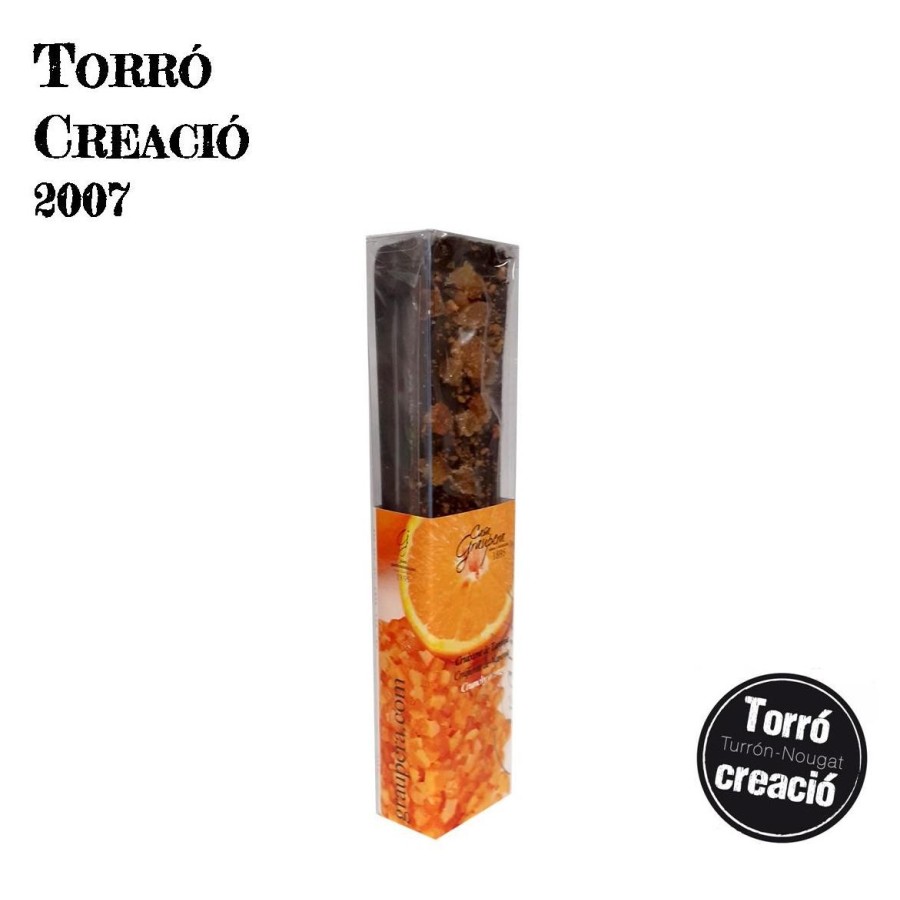 Turrón 2007 - Crujiente Naranja Pequeño