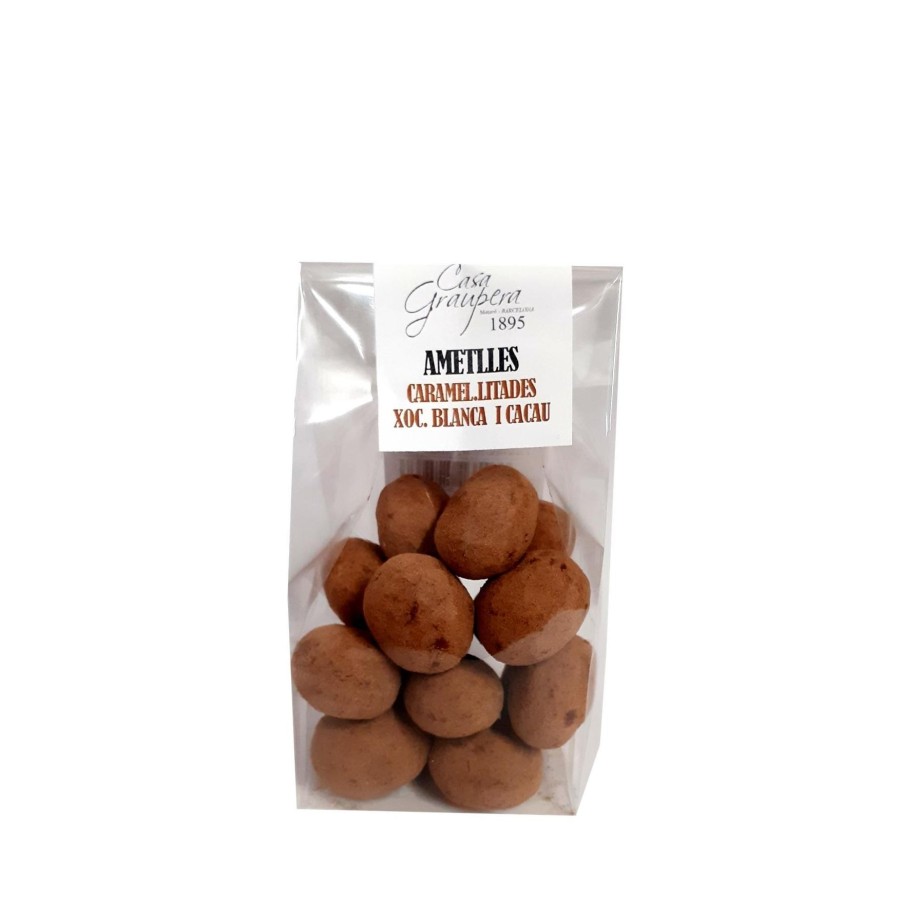 Ametlles amb xocolata Ametlles amb xocolata