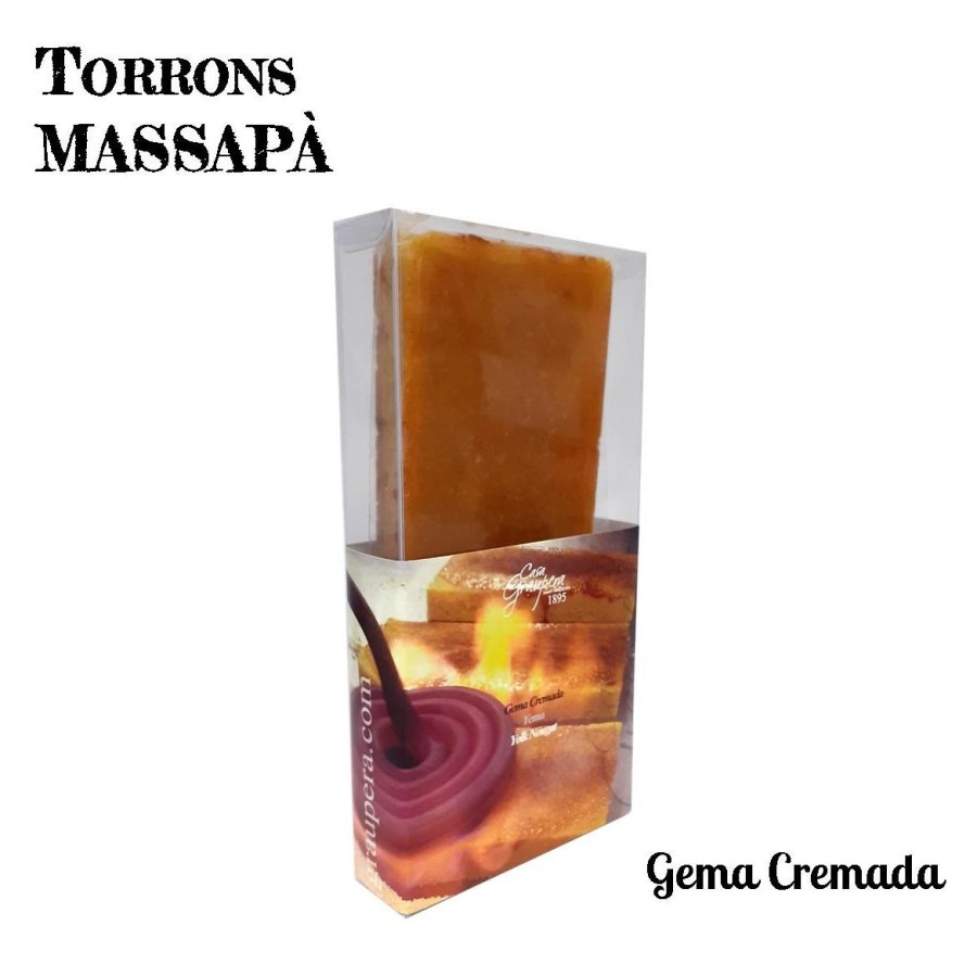 Torró de Gema Cremada - Barra Mitjana Torró de Gema Cremada - Barra Mitjana