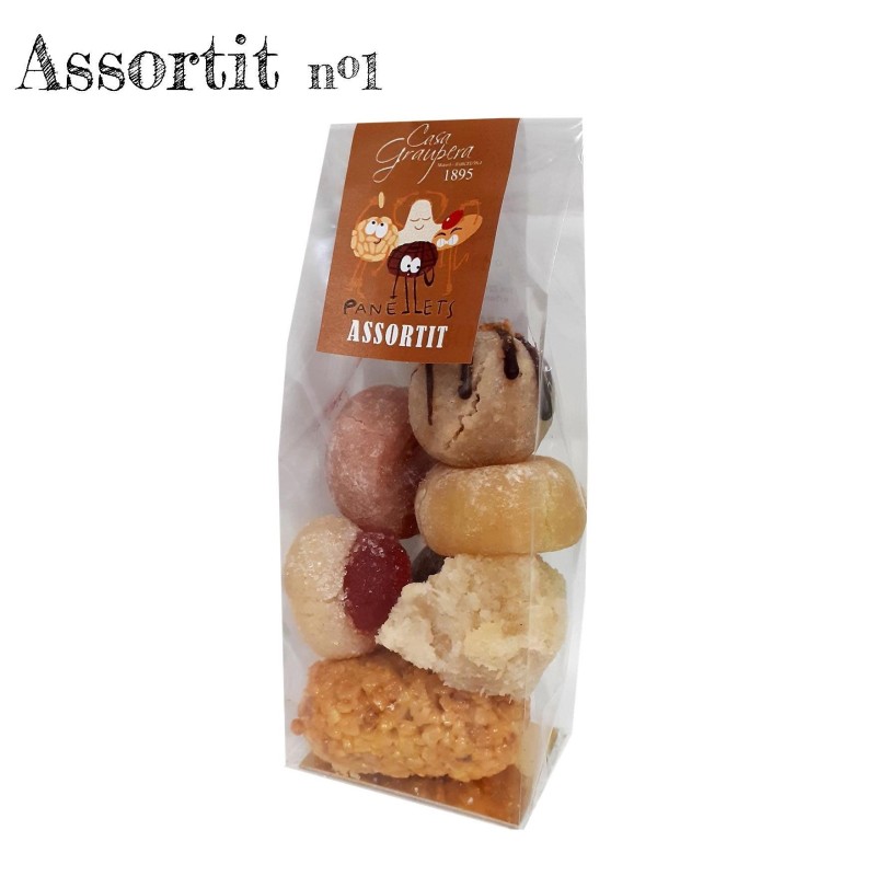 Panellets variats Tradicionals - Bossa 7u - Model 1 Panellets variats Tradicionals - Bossa 7u - Model 1
