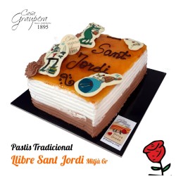 Pastís Llibre Especial Sant Jordi - Trufa