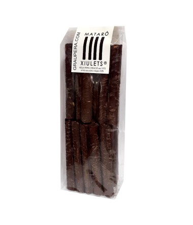 Xiulets Banyats amb Xocolata Negra 53%