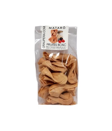 Neules Farcides de Xocolata Blanca, Iogurt i Fruites del Bosc - Bossa