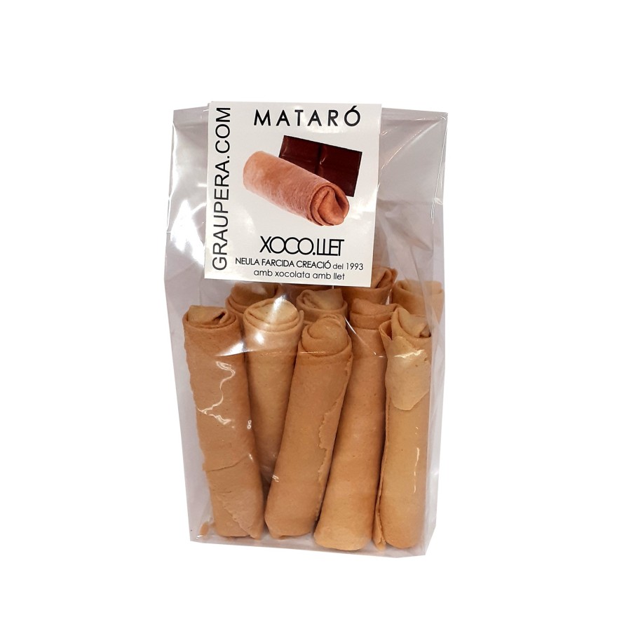 Neula farcida de xocolata amb llet - bossa Neula farcida de xocolata amb llet - bossa