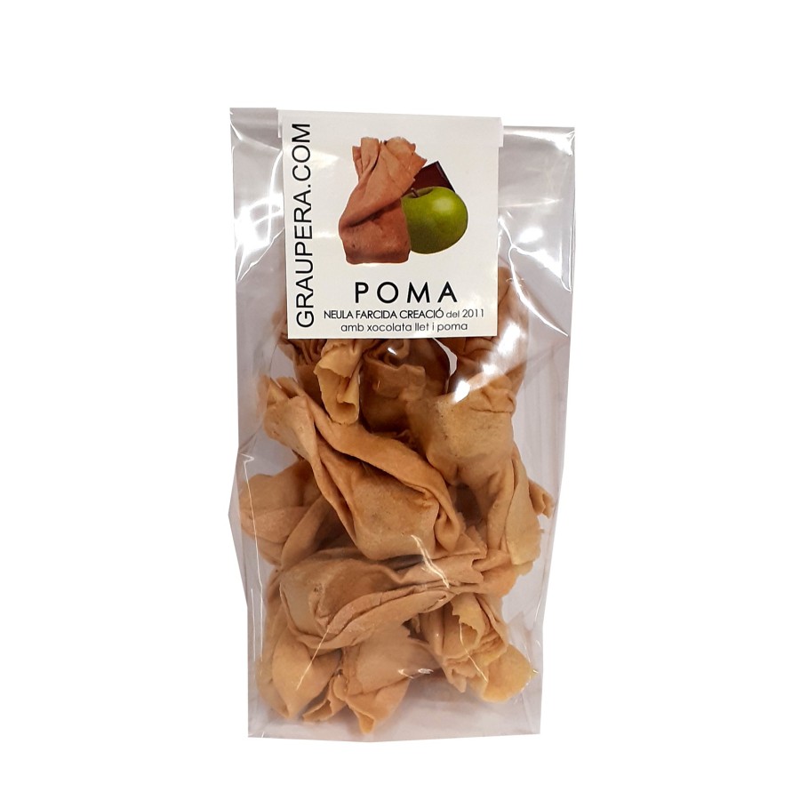 Neules Farcides de Xocolata amb Llet i Poma - Bossa Neules Farcides de Xocolata amb Llet i Poma - Bossa