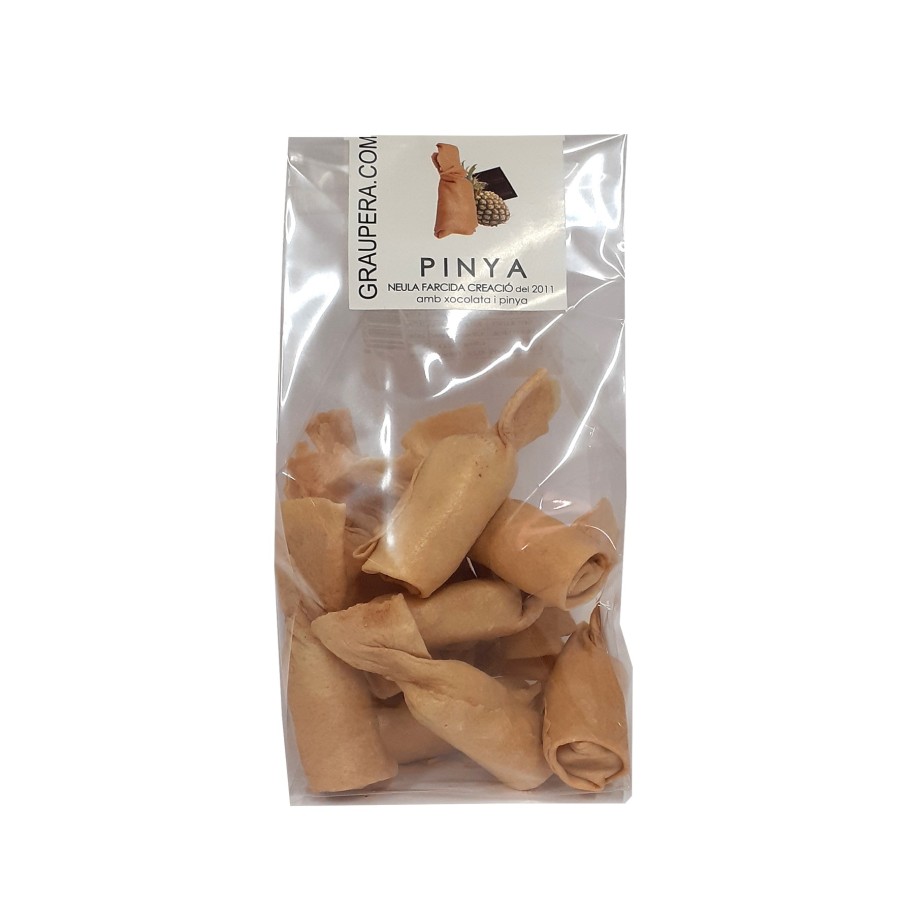 Neules Farcides de Xocolata Negra i Pinya - Bossa Neules Farcides de Xocolata Negra i Pinya - Bossa