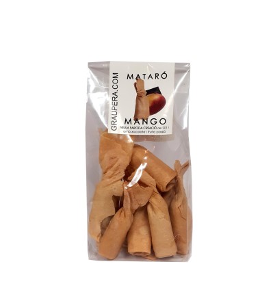 Neula farcida de xocolata i mango en bossa