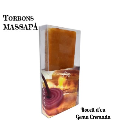 Torró de Gema Cremada - Barra Mitjana