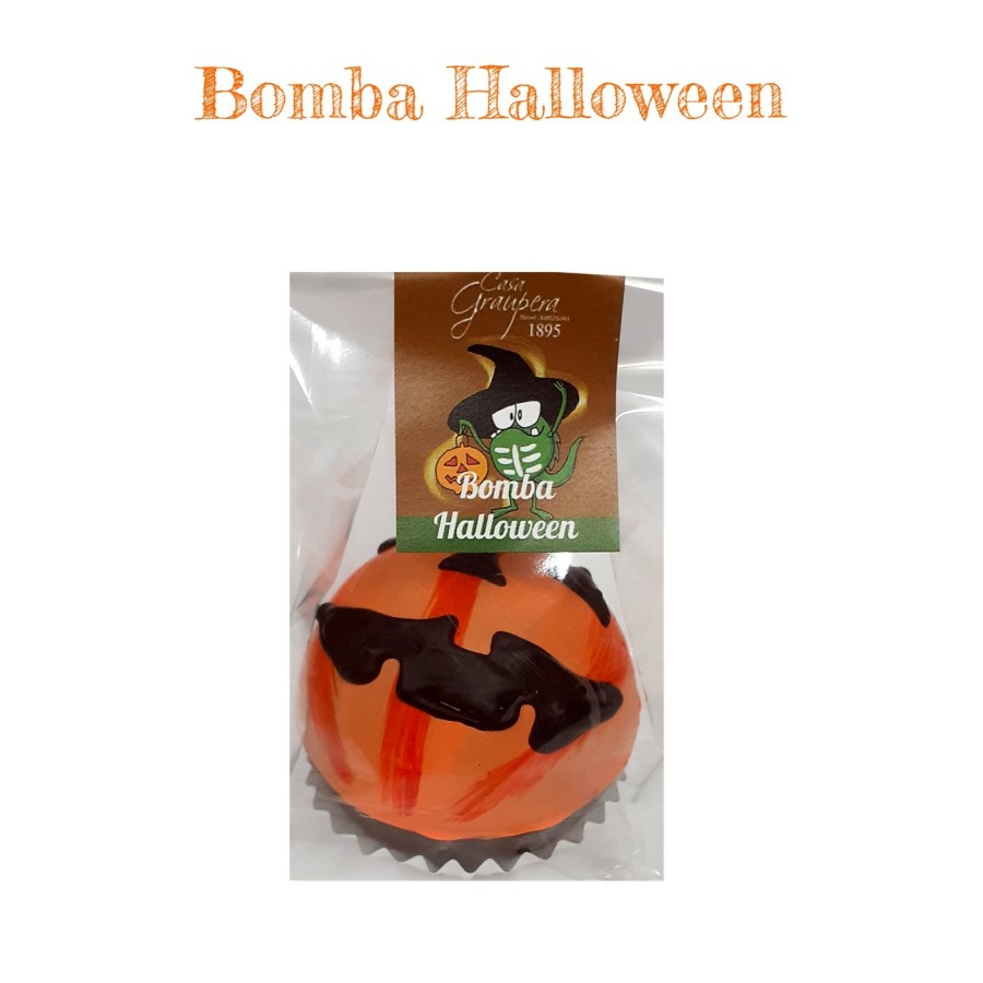 Bomba de Chocolate Leche - Especial Halloween