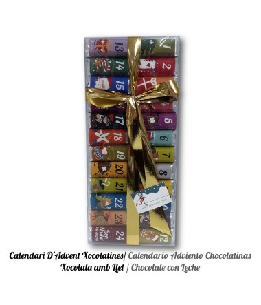 Calendari d'Advent Petit - Xocolata amb Llet