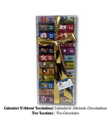 Calendari d'Advent Petit - Mix de Xocolates