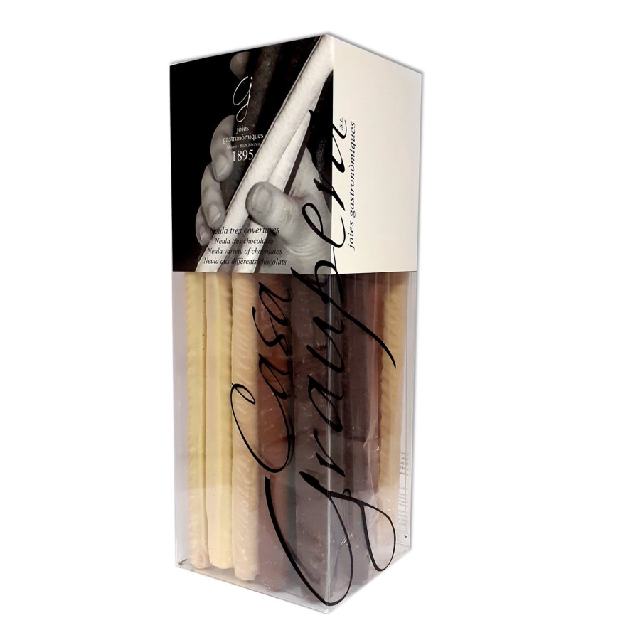 Neules Banyades amb 3 Xocolates - Capsa Lux