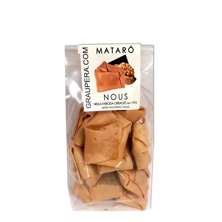 Neula farcida de xocolata  i nous en bossa