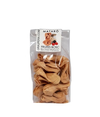 Neules Farcides de Xocolata Blanca, Iogurt i Fruites del Bosc - Bossa