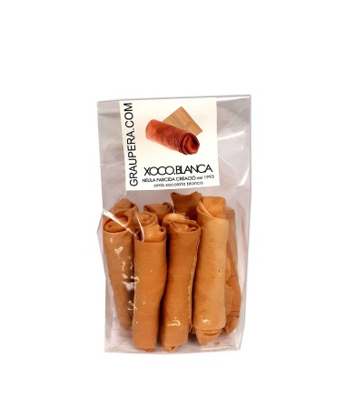 Neula farcida de xocolata blanca