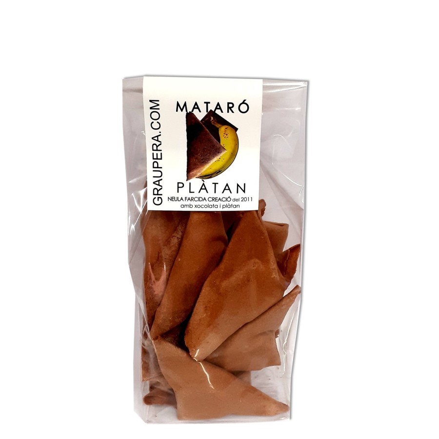 Neules Farcides de Xocolata amb Llet i Plàtan - Bossa