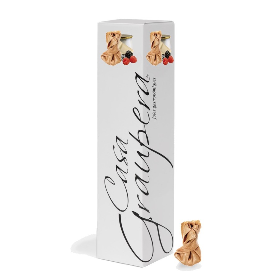 Neula farcida de xocolata i fruites del bosc