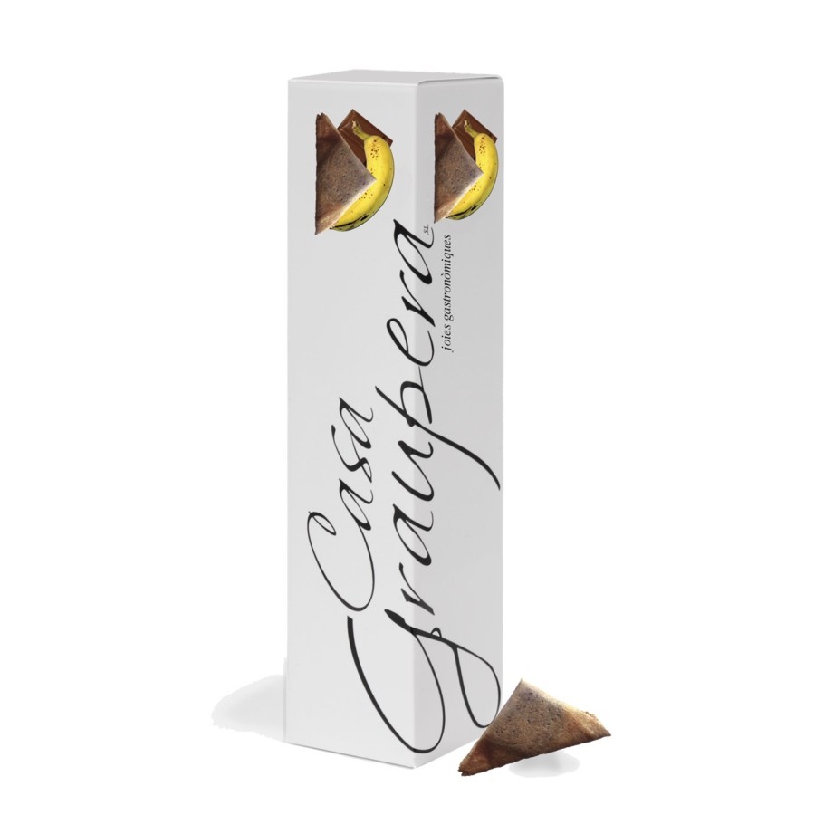 Neules Farcides de Xocolata amb Llet i Plàtan - Capsa