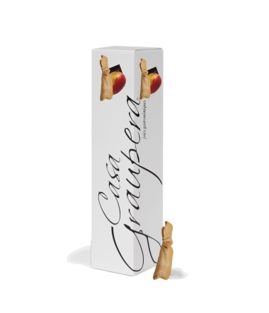 Neula farcida de xocolata negra i mango