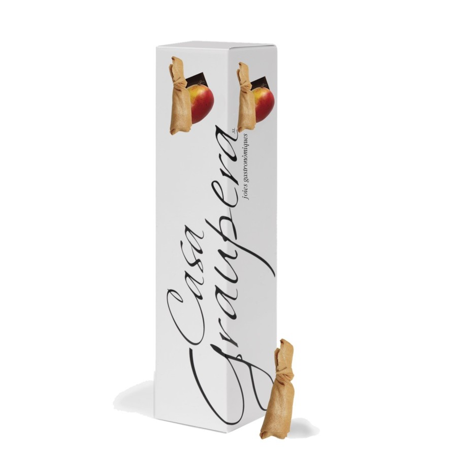 Neula farcida de xocolata negra i mango