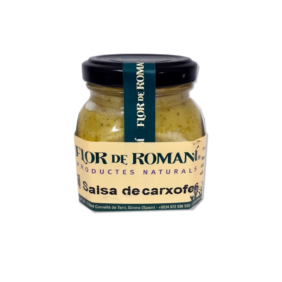Salsa de carxofes - Flor de Romaní