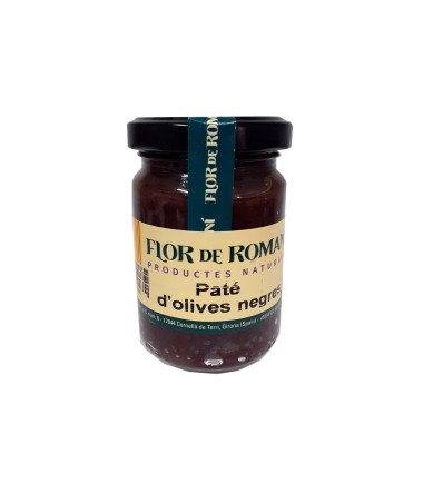 Paté d'olives negres - Flor de Romaní