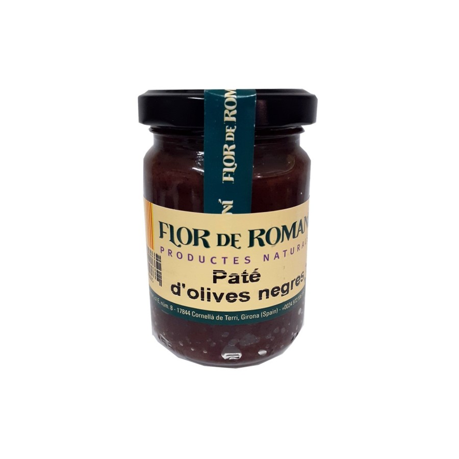 Paté d'olives negres - Flor de Romaní
