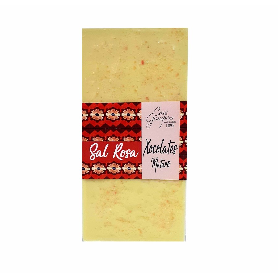 Xocolata blanca 28% amb Flor de sal Xocolata blanca 28% amb Flor de sal