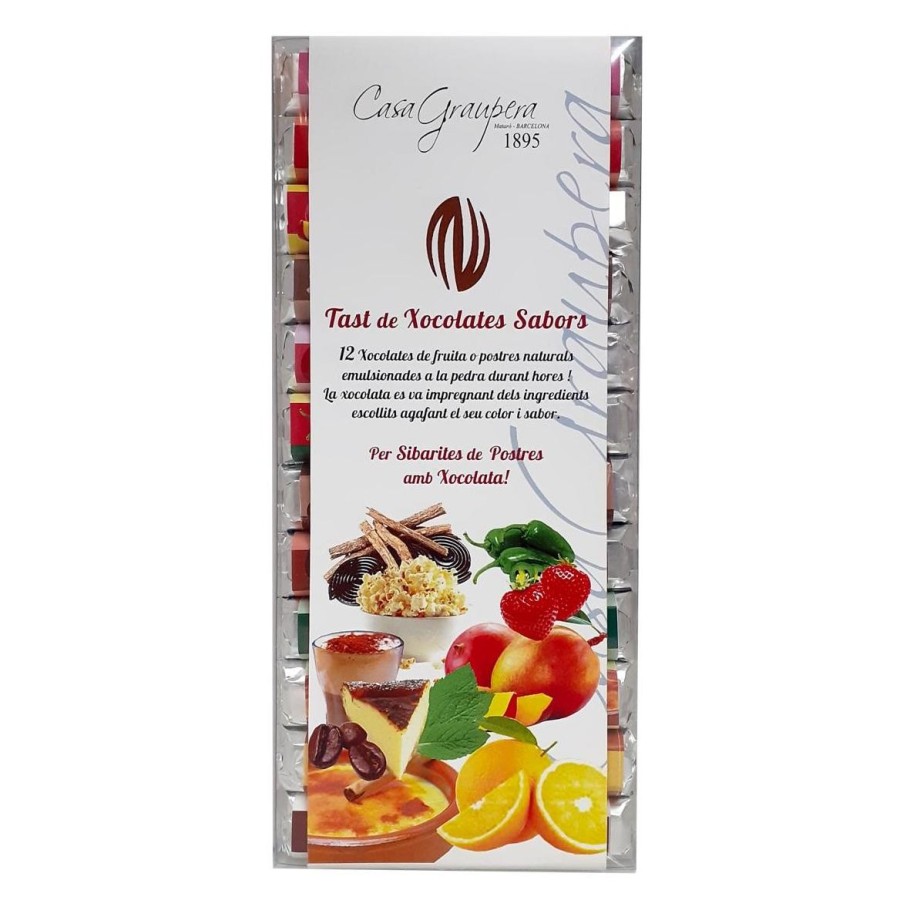 Caja de chocolatinas de sabores naturales