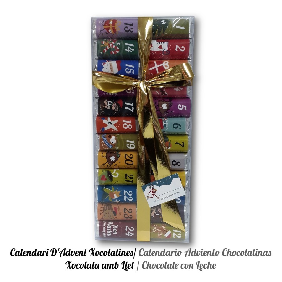 Calendari d'Advent Petit - Mix de Xocolates