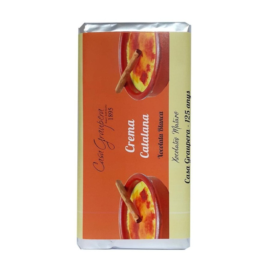 Xocolata Blanca amb Crema Catalana Xocolata Blanca amb Crema Catalana