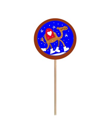 Piruleta Camell - Xocolata negra