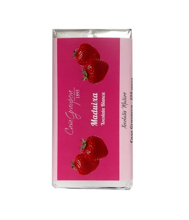 Xocolata Blanca amb Maduixa