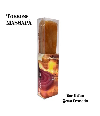 Torró de Gema Cremada - Barra Mitjana