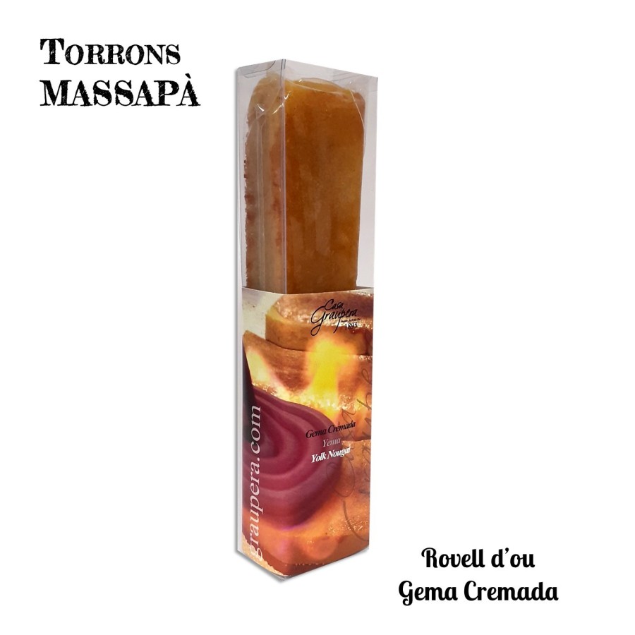 Torró de Gema Cremada - Barra Mitjana