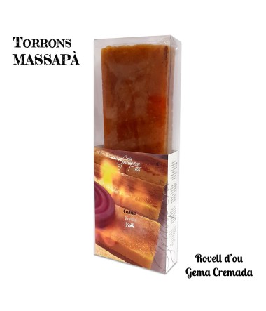 Torró de Gema Cremada - Barra Mitjana