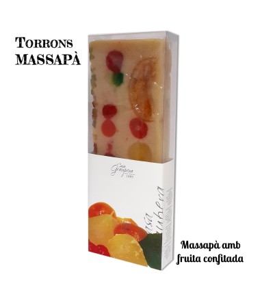 Massapà amb Fruites confitades