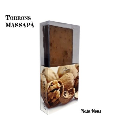 Torró de massapà amb Nous