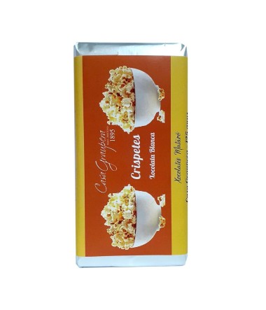 Xocolata Blanca amb Crispetes