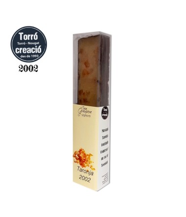 Turrón creación 2002 - Naranja