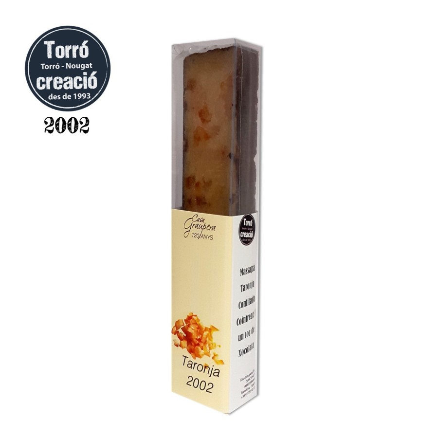 Turrón creación 2002 - Naranja