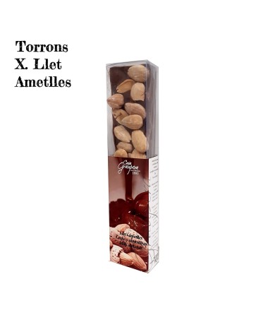 Torró xocolata negra i ametlles - Petit