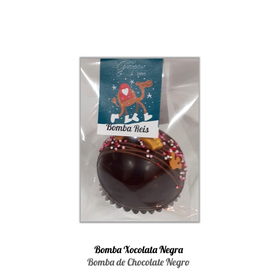 Bomba de Chocolate Negro - Reis