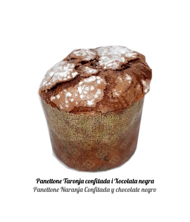 Panettone de Taronja Confitada i Xocolata