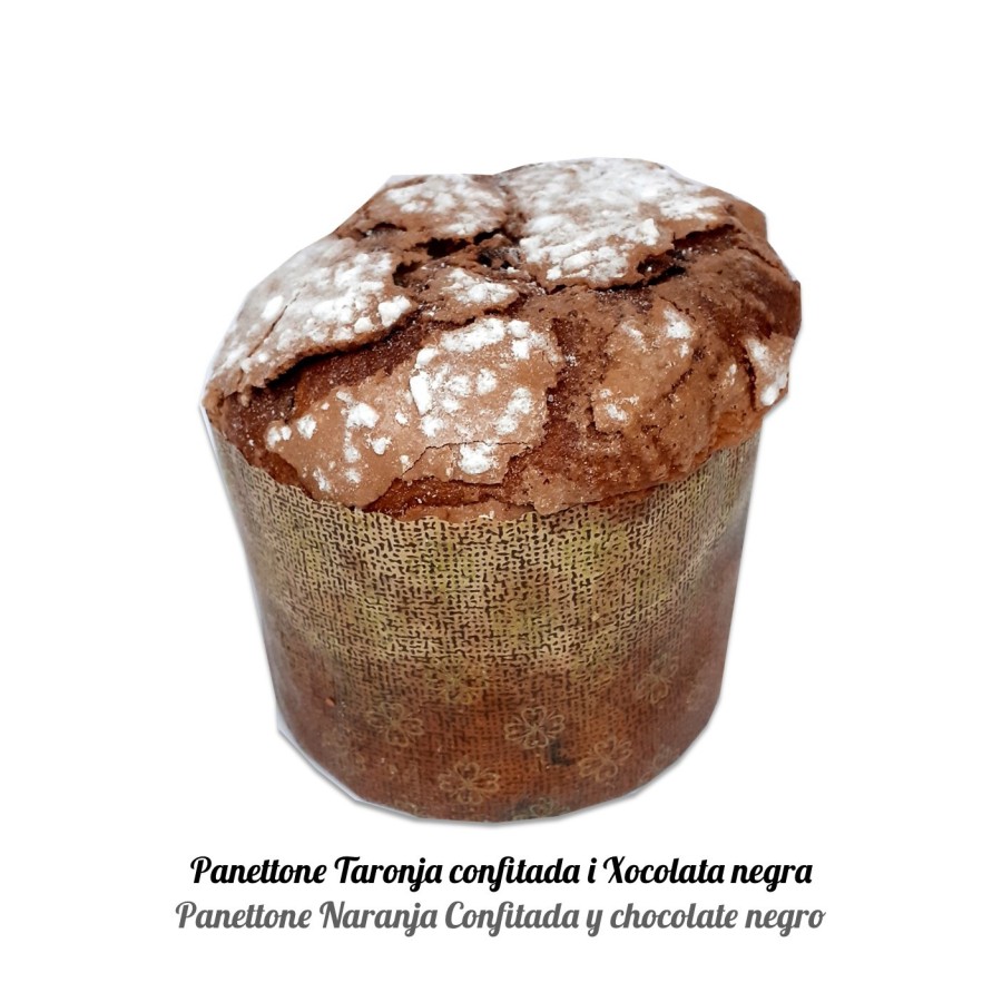 Panettone de Taronja Confitada i Xocolata