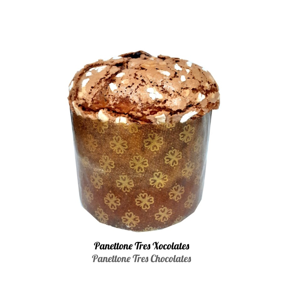 Panettone de 3 Xocolates