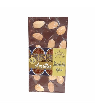 Xocolata amb Llet 36% i Ametlles